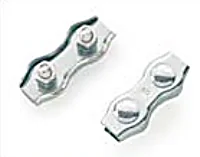 SERRE-CABLE PLAT DOUBLE GALVA