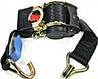 [SA50AUTODR] SANGLE D'ARRIMAGE TENDEUR AUTOMATIQUE ET CROCHERS | 50mm | TMU: 750/1500 kg | L: 3 m